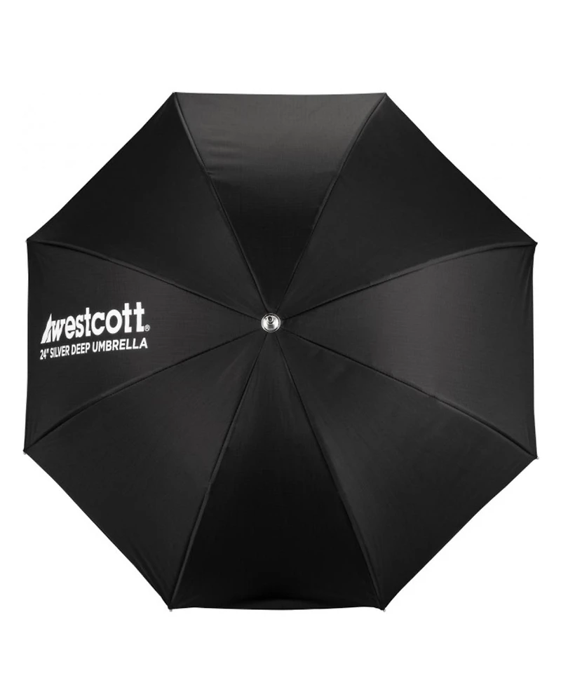 Westcott 24" Deep Umbrella with Silver Interior