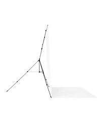 Westcott 8x13' X-Drop Pro Wrinkle-Resistant Backdrop Kit with Stand, High-Key White Sweep