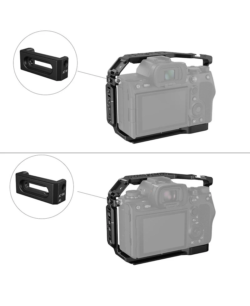 SmallRig 3668B Basic Cage Kit for Sony Alpha 7R V/7 Iv/7S Iii