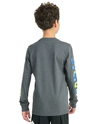 Adidas Big Boys Spectrum of Light Long Sleeve T-Shirt