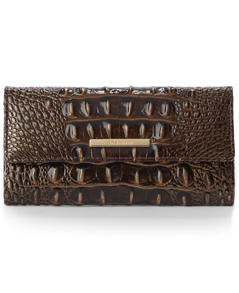 Brahmin Cordelia Embossed Leather Wallet