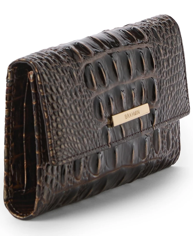 Brahmin Cordelia Embossed Leather Wallet
