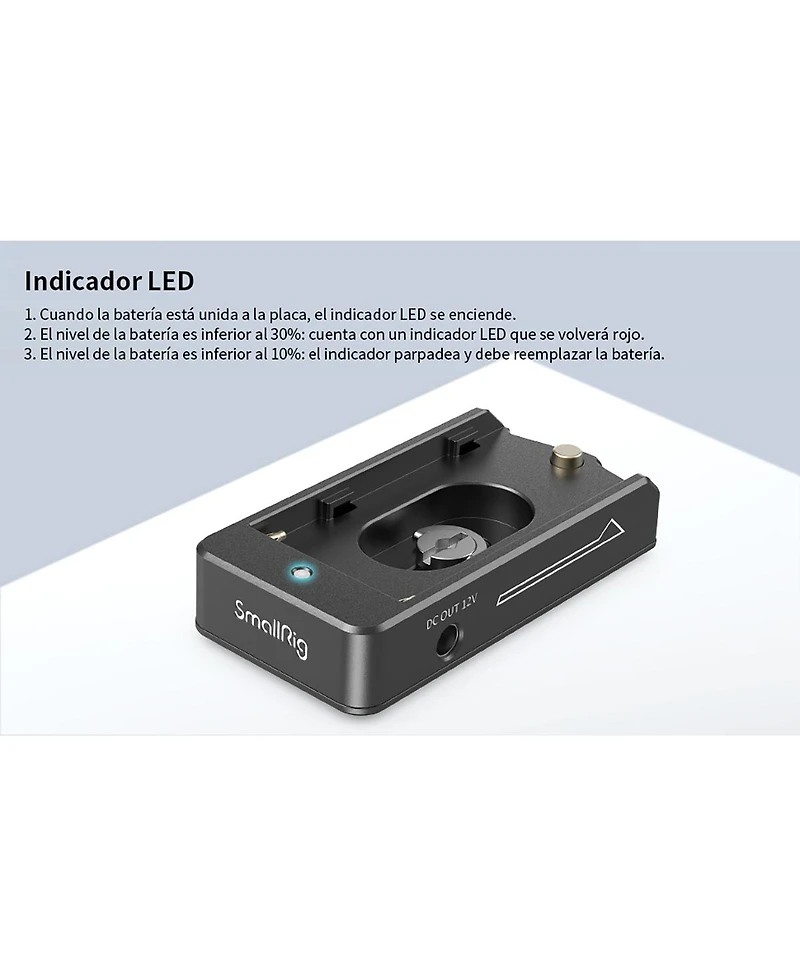 SmallRig Np-f Battery Adapter Plate Lite