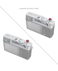 SmallRig Thumb Grip for Fujifilm X100VI & X100V, Silver