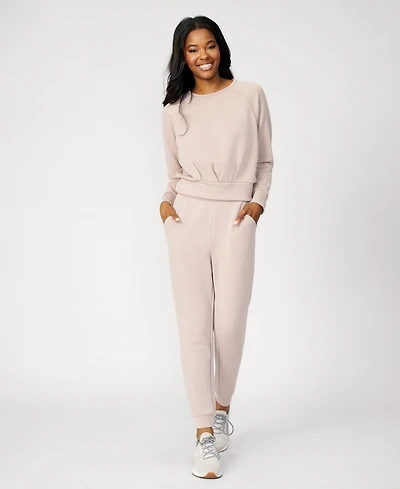 Cable & Gauge Women's Yummy Crewneck Jogger Lounge Set