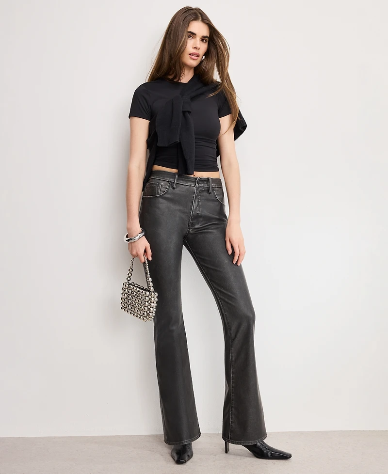 Good American Women's Classic Bootcut Jeans