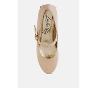 Sima Studded Mary Jane Pumps Women