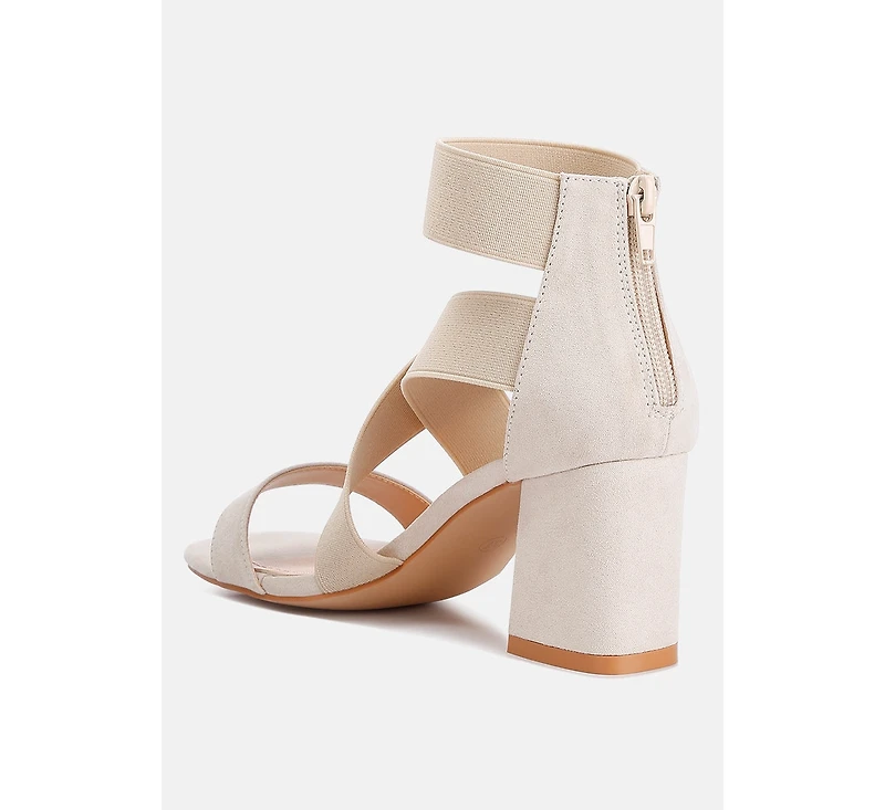 London Rag Benicia Elastic Strappy Sandal Womens