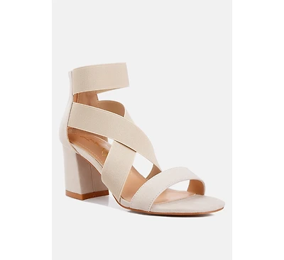 London Rag Benicia Elastic Strappy Sandal Womens