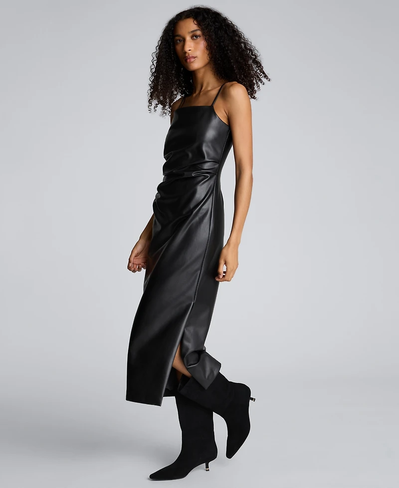 Kenneth Cole Women's Modern Sleeveless Midi Dress