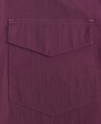 Mode of One Men's Relaxed-Fit Patch Pocket Short-Sleeve Shirt, Macy's Exclusive