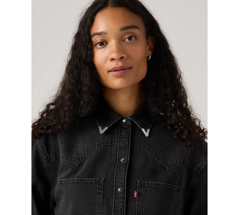 Levi's Women's Teodora Western Long Sleeve Shirt
