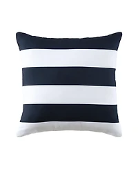 Nautica Sailor Stripe Printed Square Decorative Pillow, 18" x 18"