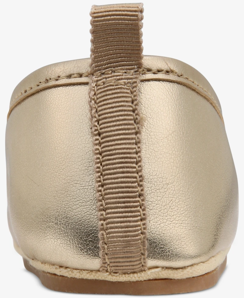 First Impressions Baby Girls Metallic Ballet Flats, Macy's Exclusive