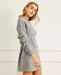 Line & Dot Women's Pippa Solid Mini Dress