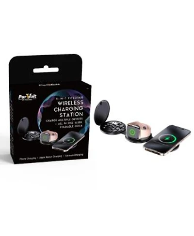5-in-1 Folding Wireless Charging Station