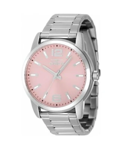 Invicta Mens 48497 Celestial Quartz 3 Hand Pink Dial Watch