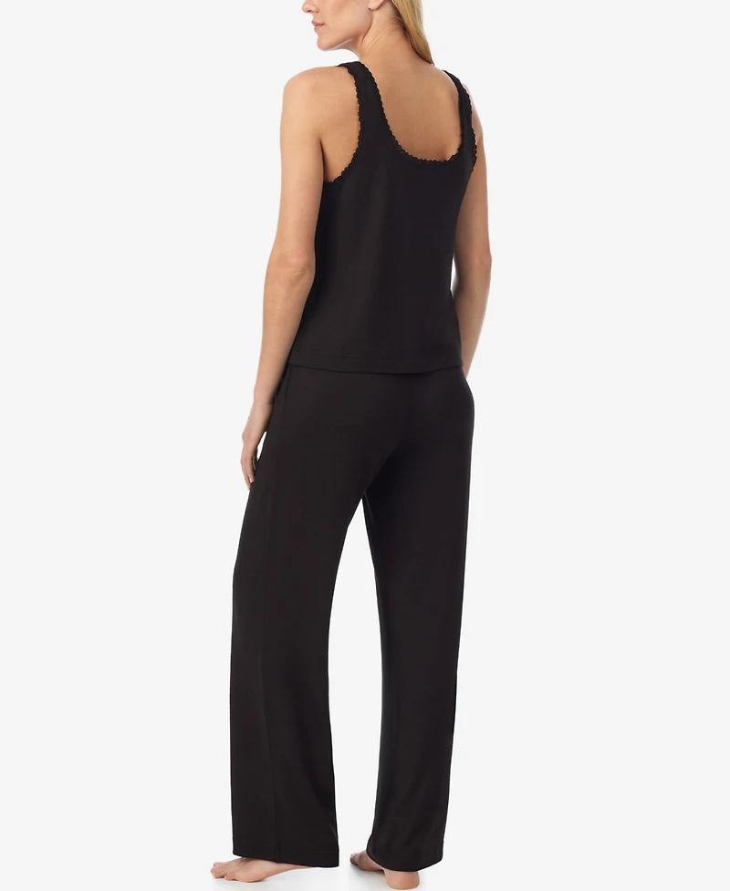 Sanctuary Women's 2-Piece Solid Pajama Set