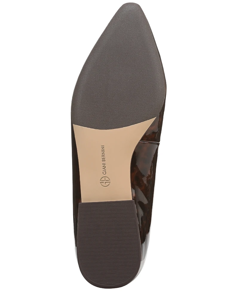 Giani Bernini Women's Hillda Pointed Toe Ballet Flats, Created for Macy's