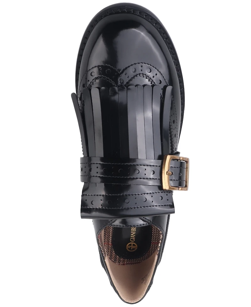 Giani Bernini Women's Lorelaii Kiltie Buckle Loafers, Created for Macy's