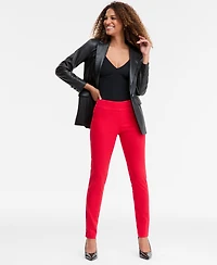 I.n.c. International Concepts Women's Mid-Rise Skinny Pants, Regular & Short Lengths, Created for Macy's