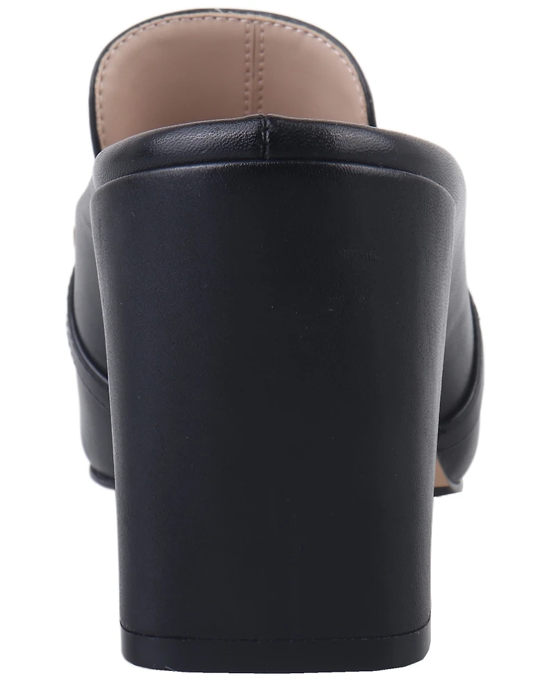 Giani Bernini Women's Danyell Snip Toe Block Heel Mules, Created for Macy's