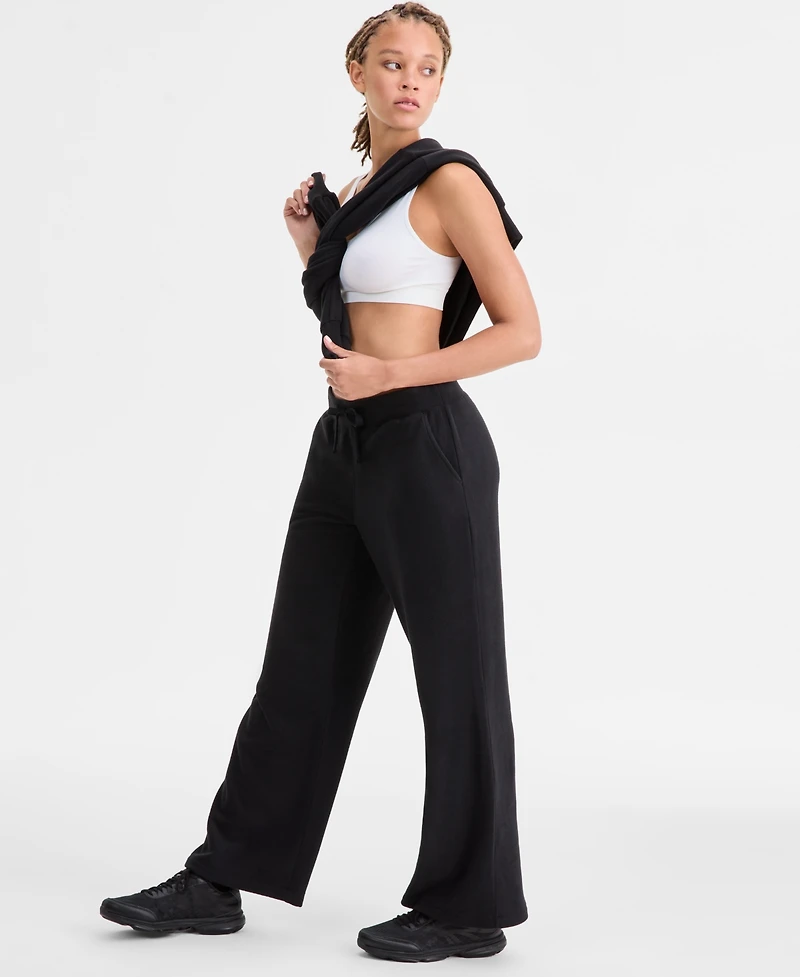 Id Ideology Women's Butter Fleece Drawstring-Waist Pants, Macy's Exclusive