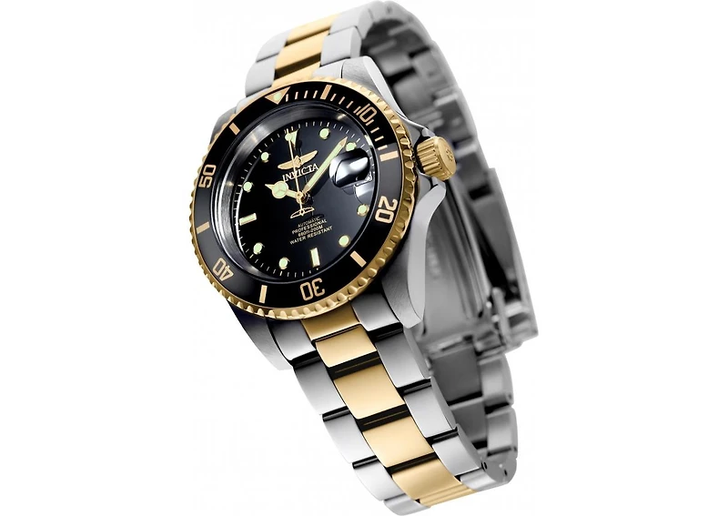 Invicta Men's 31316 Bolt Quartz Chronograph Black, Rose Gold Dial Watch