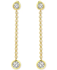 Giani Bernini Drop Earrings (2-3/8 ct. t.w.) in 18K Gold Plated Sterling Silver, Macy's Exclusive