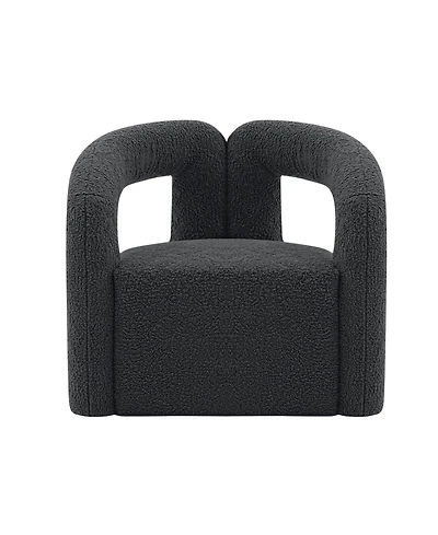 Manhattan Comfort Darian Modern 28.74" Boucle Upholstered Accent Chair