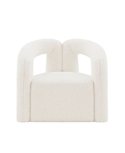 Manhattan Comfort Darian Modern 28.74" Boucle Upholstered Accent Chair