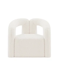 Manhattan Comfort Darian Modern 28.74" Boucle Upholstered Accent Chair