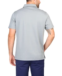 Tailorbyrd Big & Tall Solid Modal Polo w/Contrast Trim