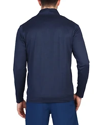 Tailorbyrd Men's Lightweight Mesh Quarter-Zip Pullover for Active Lifestyle