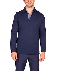 Tailorbyrd Men's In Motion Long Sleeve Polo