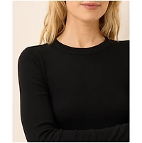 Pact Women's Perfect Rib Long Sleeve Tee