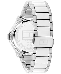 Tommy Hilfiger Men's Quartz Silver Tone Stainless Steel Bracelet Watch