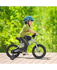 14 Inch Kids Bike Bicycle for Boys Girls 3-8 with High Carbon Steel Frame