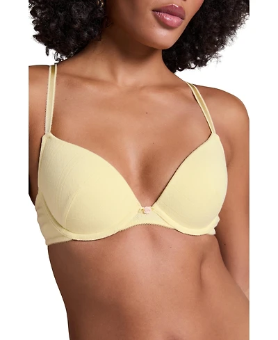 Hunkemoller Women's Pointelle Padded Underwired Bra