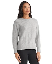 Jones New York Petite Long Sleeve Sweater