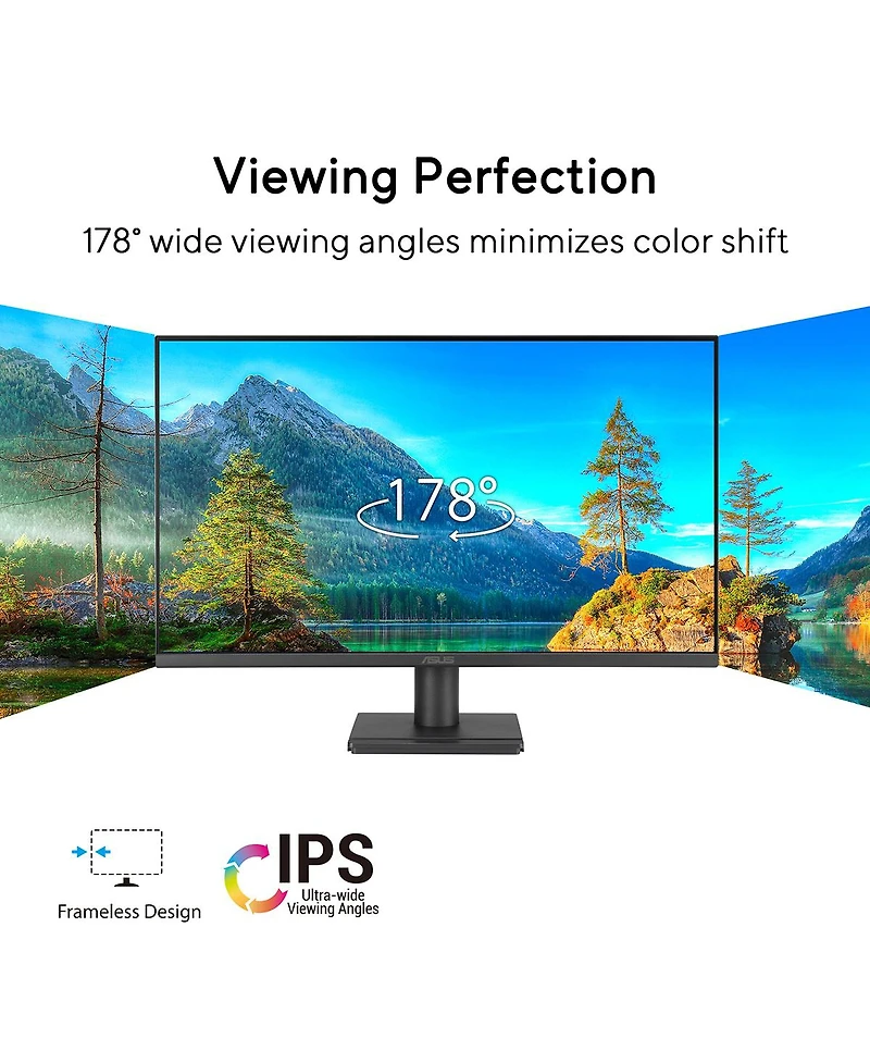 Asus VA279HG 27" 16:9 Full Hd 120Hz Ips Led Gaming Monitor
