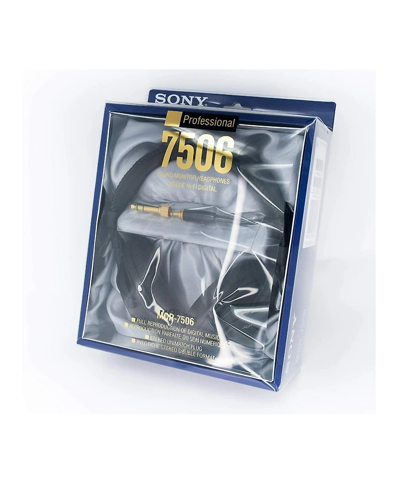 Sony Mdr7506 Folding Professional Closed Ear Headphones