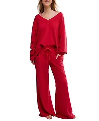 Free People Women's Staycation Lounge Pull-On Pants