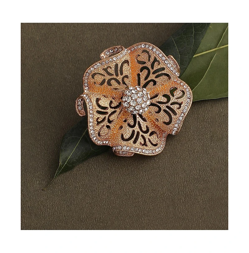 Sohi Floral Statement Ring