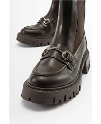 Prologue Shoes Vesper Buckled Chelsea Boot (Women)