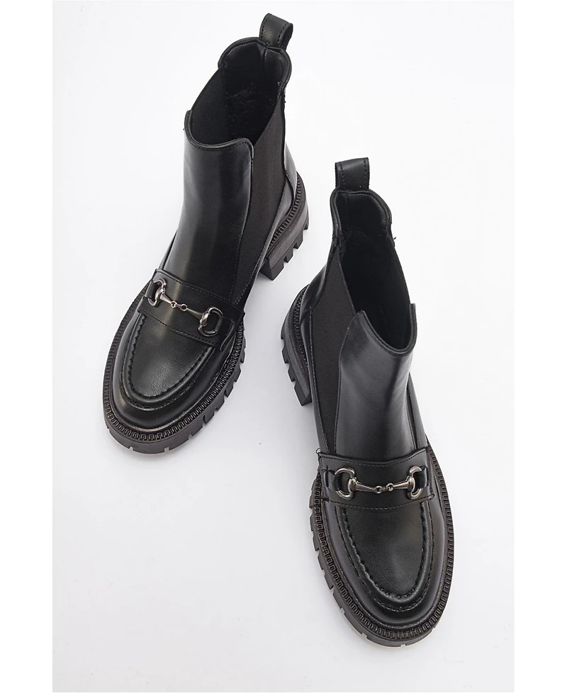 Prologue Shoes Vesper Buckled Chelsea Boot (Women)