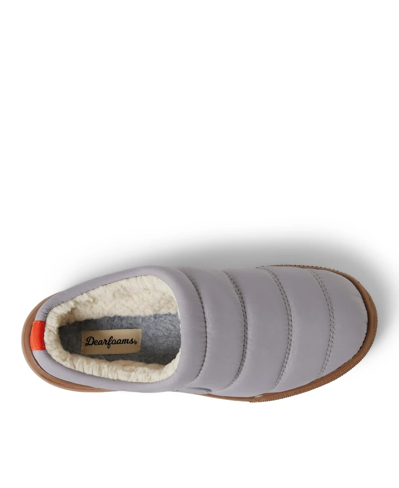 Dearfoams Womens Kendra Nylon Sport Lounge Clog