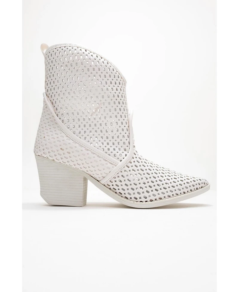 Prologue Shoes Pera Block Heel Boot (Women)