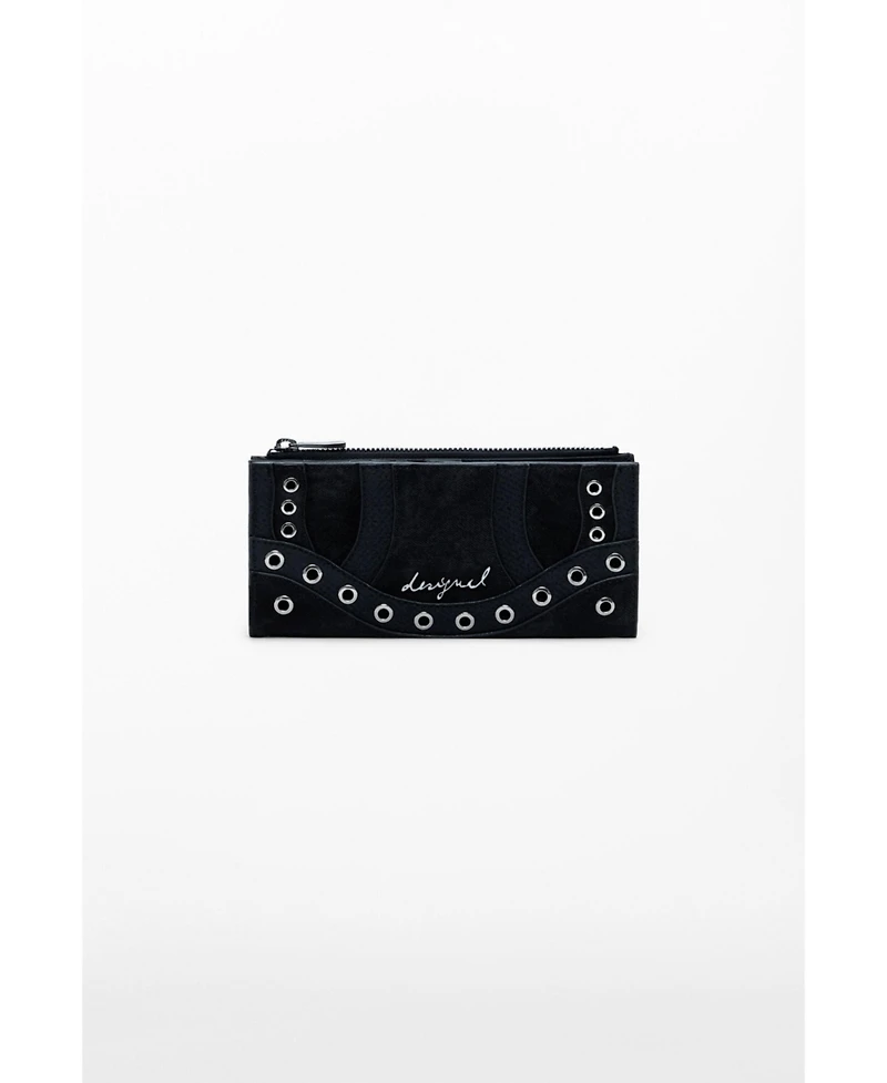 Desigual Women's Medium snake studded wallet
