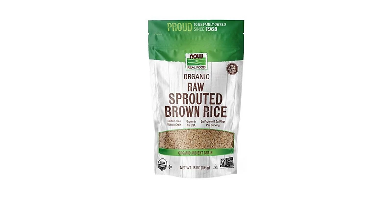 Now Foods Sprouted Brown Rice ,16 oz